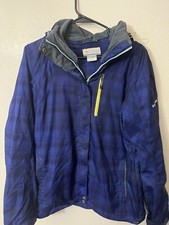 Women s Columbia Thermal Comfort Ski Jacket Sz Large Blue