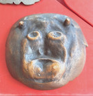 2  Antique Bronze Bulldog Terrier Cigar Ashtray Tobacciana Tray  Arts & Crafts — photo 5