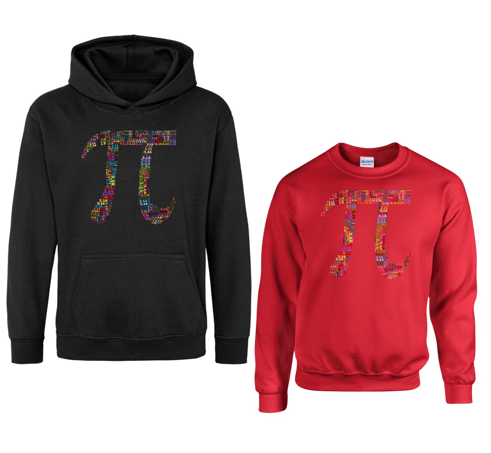 Number Day Hoodie, Maths Day, Novelty Jumper, Unisex Adults Kids Hood Top