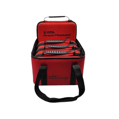 AED Practice Trainer, Compact 4 Pack, Bilingual Instructions & LED Display