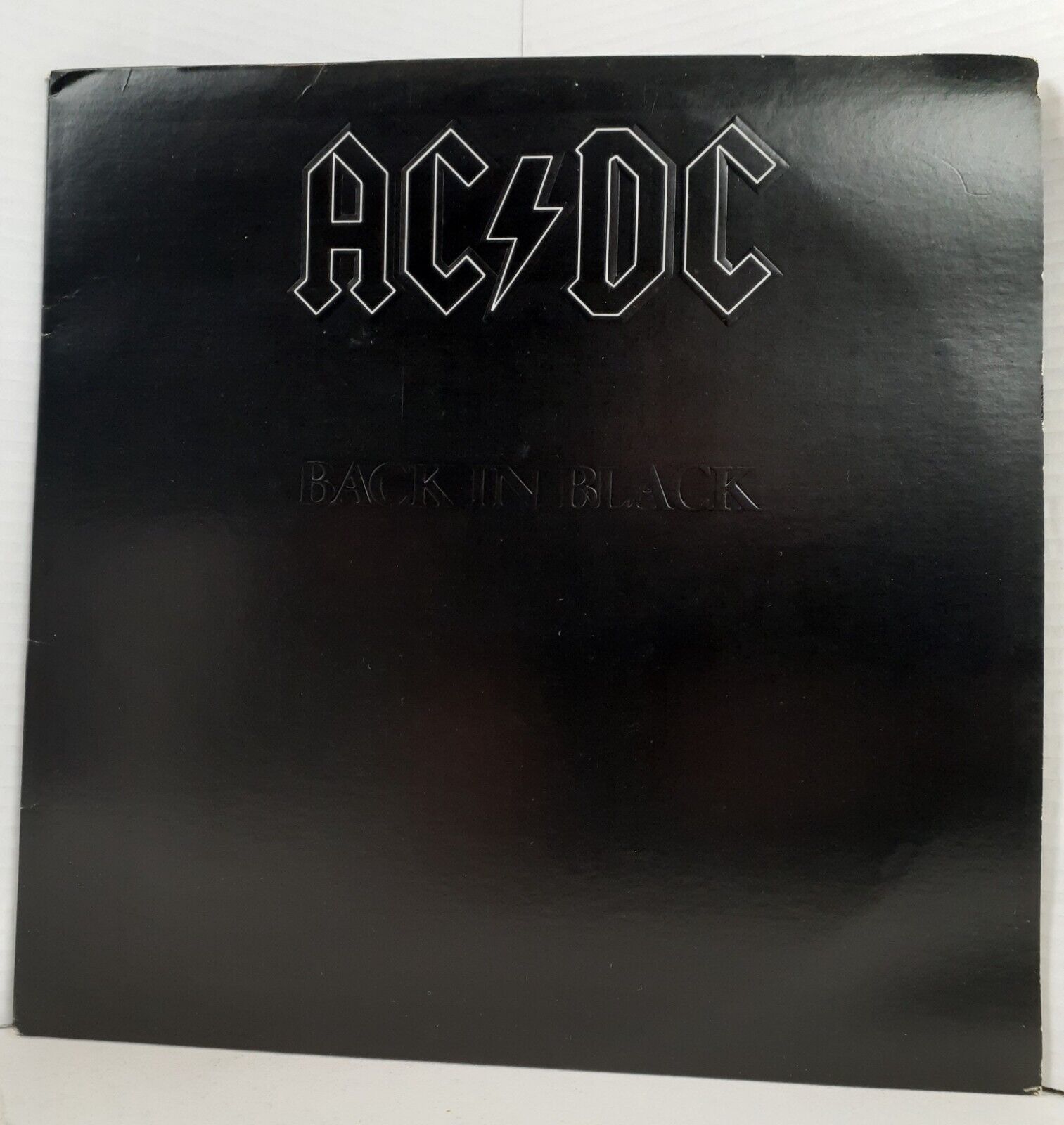 AC/DC  Back In Black 1980 LP Vinyl Album SD16018 Atlantic Records Inner Sleeve