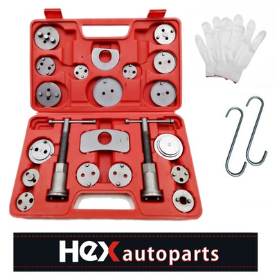 #ad #ad Universal Disc Brake Caliper Brake Piston Wind Back Rewind Hand Tools Total 27PC $17.99