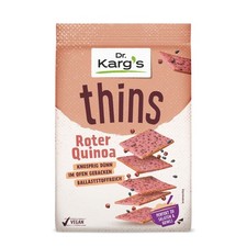 Dr. Kargs thins Roter Quinoa knusprig dünn im Ofen gebacken 170g
