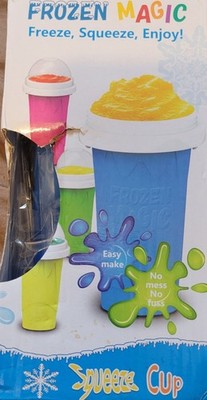 Frozen Magic Slushie Maker Cup Cooling Frozen Squeeze Toy NEW