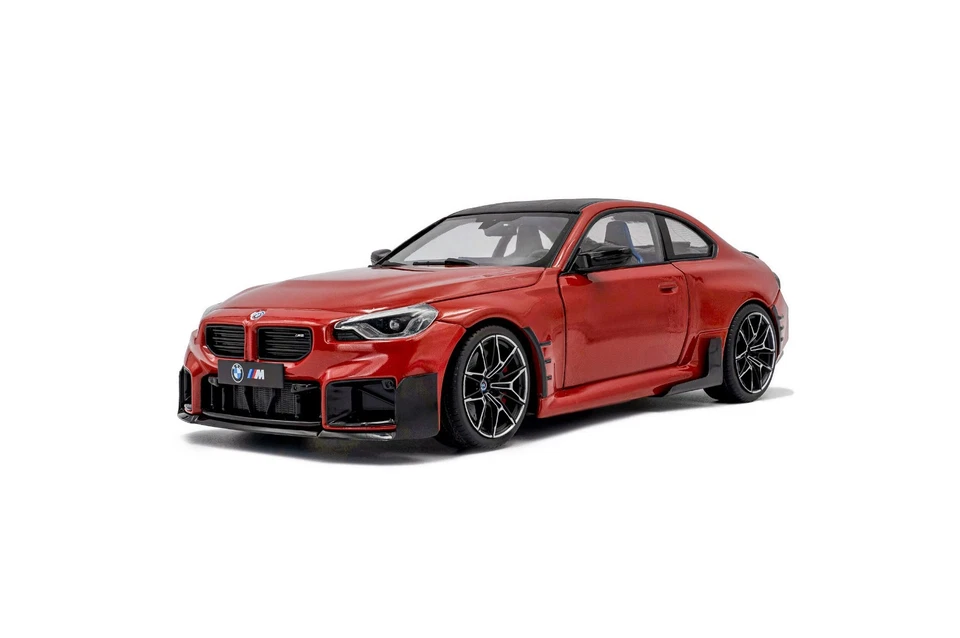 VOITURE SOLIDO BMW M2 PERFORMANCE PARTS RED 2024 1:18 S1812902 PREVENTE NOV 2025 - Photo 2/4