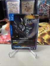 Delta Plus - Gundam Card Game #GD01-006 - GD01 - NM Foil Newtype Rising Single