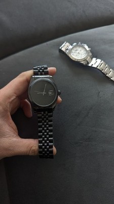 Herrenuhr Quarz arabic - schwarz Oder Silber