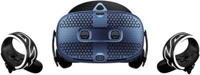 HTC Vive Cosmos Virtual Reality Headset VR inkl. Controller OVP Blau