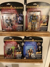 Dungeons & Dragons - Lost Wave 4  Scale Action Figures 4 Pack  2022 NECA Con