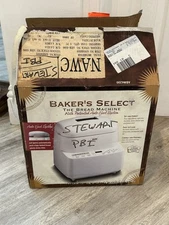 Welbilt Baker's Select Digital Bread Machine Model ABMY2K1 White 2LB OPEN BOX