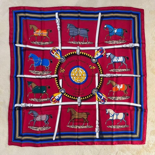 HERMES Pre-Owned Scarf Horsewear Carre90