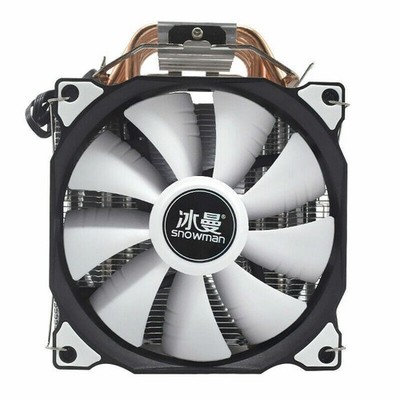 For FM1 / FM2, AM2 / AM2+ / AM3 / AM3+ / AM4 4 pin 6 Heatpipes Dual Fans *yt
