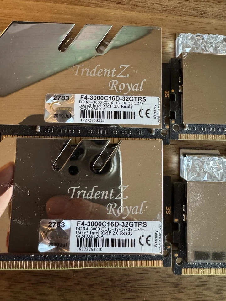 G.Skill Trident Z Royal DDR4 RAM 3000MHz 64GB Kit (4 x 16GB) Silver - image 3 of 4