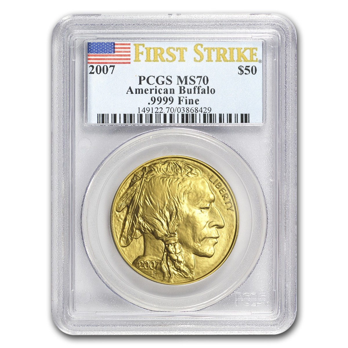 2007 1 oz Gold Buffalo MS-70 PCGS (FirstStrike®) | eBay