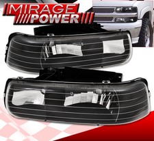 For 01-02 Chevy Silverado 1500 2500 Hd 3500 Upgrade Black Housing Headlamp Light For 01-02 Chevy Silverado 1500 2500 Hd 3500 Upgrade Black Housing Headlamp Light