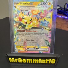 Pikachu ex #057/217 Eroi Ascesi Pokemon TCG Doppio Raro 
