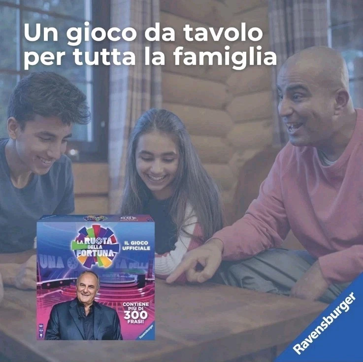 Ravensburger La Ruota Della Fortuna Gioco Da Tavolo Ufficiale 14+ Gerry Scotti🍀 - Immagine 4 di 4