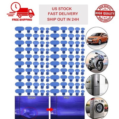 Car Body Pulling Tabs Dent Removal Paintless Repair Tool Glue Puller Tool Kit