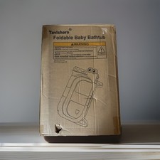 Collapsible Baby Bathtub; Foldable Baby Bath Tub with Thermometer. New In Box.