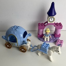 LEGO Duplo Cinderella's Castle Carriage 6153 Set No Box Or Instructions