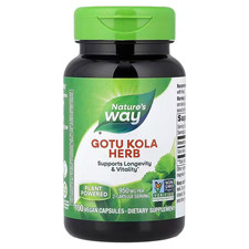 NEW Nature's Way - Gotu Kola Herb - 100 Capsules