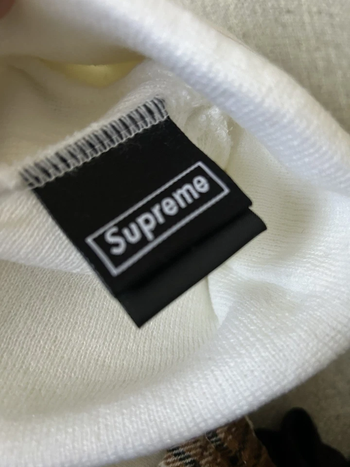 Gorro Supreme X New Era Box Logo (FW21) Blanco Foto 2 de 3