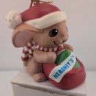 VTG HERSHEY'S KISS SANTA RABBIT CHRISTMAS HOLIDAY ORNAMENT by CURRENT, INC... — photo 4