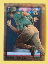 1995 Topps Embossed Golden Idols Baseball Card #65 Jay Buhner Seattle Mariners