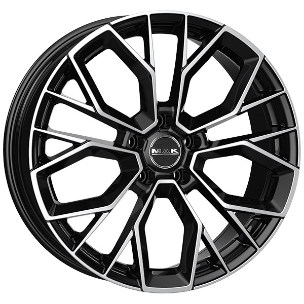 ALLOY WHEEL MAK STILO FOR GREAT WALL MOTOR ORA 07 7.5X18 5X114,3 BLACK MIRROR M