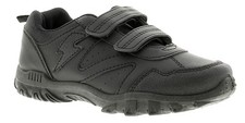 Rockstorm Boys School Shoes Trainers Bolt Touch Fastening black UK Size