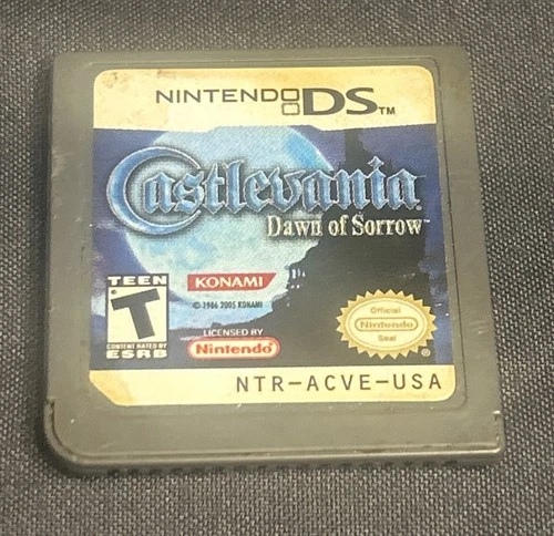 Castlevania: Dawn of Sorrow -Nintendo DS (2005) Tested Fast Shipping!