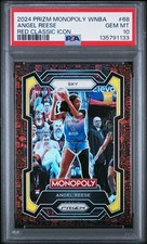 ANGEL REESE 2024 PANINI PRIZM MONOPOLY WNBA RED CLASSIC ICON #68 ~ PSA 10 GEM MT
