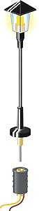 Brawa 5830 Street Light 3/ Pack