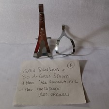 Coppia Puntapiedi per bici da corsa epoca Marco.Ale e Campagnolo Epoca