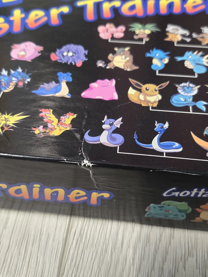 RARE Vintage 1999 Milton Bradley Pokemon Master Trainer Board Game Near Complete - Image 2 of 4