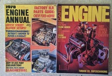 2x 1978 Engine Annuals Hot Rodding Engine Performance Tuning Chev Ford Mopar