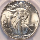 1944 P Walking Liberty Half Dollar, PCGS MS65, Extravagantly Lustrous, Superb!