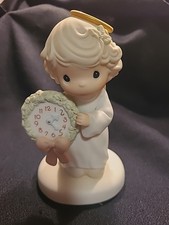 Precious Moments 1998 TIME FOR A HOLY HOLIDAY CHRISTMAS ANGEL 455849