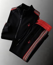 Men's Outfit 2 Piece Set Shirt Pants Track Suit PLUS SIZE BIG 2XL