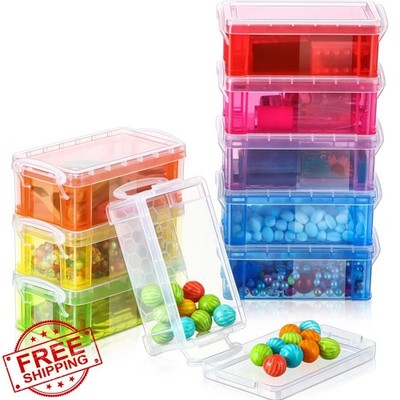 Sepamoon 9 Small Plastic Storage Boxes