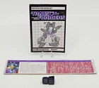 Hasbro Transformers NM G1 Parts - Ramjet Fist, Booklet, Tech Spec