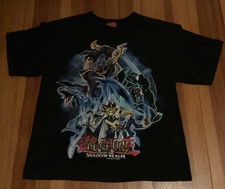 Yu-Gi-Oh T Shirt Youth 12/14 Shadow Realm 90s Anime