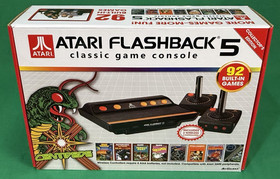 Atari Flashback 5 Classic Game Collector's Edition Black & Red Console - READ