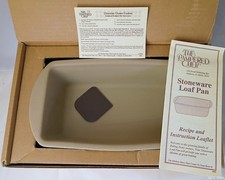 Pampered Chef Stoneware Loaf Pan 11.5 X 6.25 ...