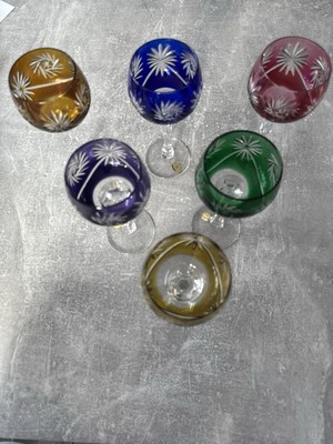 Römergläser WMF Cristal Cabinet Weingläser, 6er Set in verschiedenen Farben