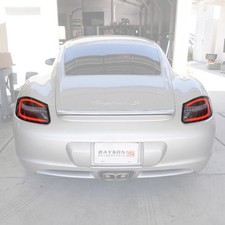 Fit 05-08 Porsche Boxster Cayman 987.1 Led Sequential Tail Lights Smokered Fit 05-08 Porsche Boxster Cayman 987.1 Led Sequential Tail Lights Smokered