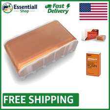 D'Addario All-Natural Light Rosin for Violin, Viola  Cello - Compact 1-Pack