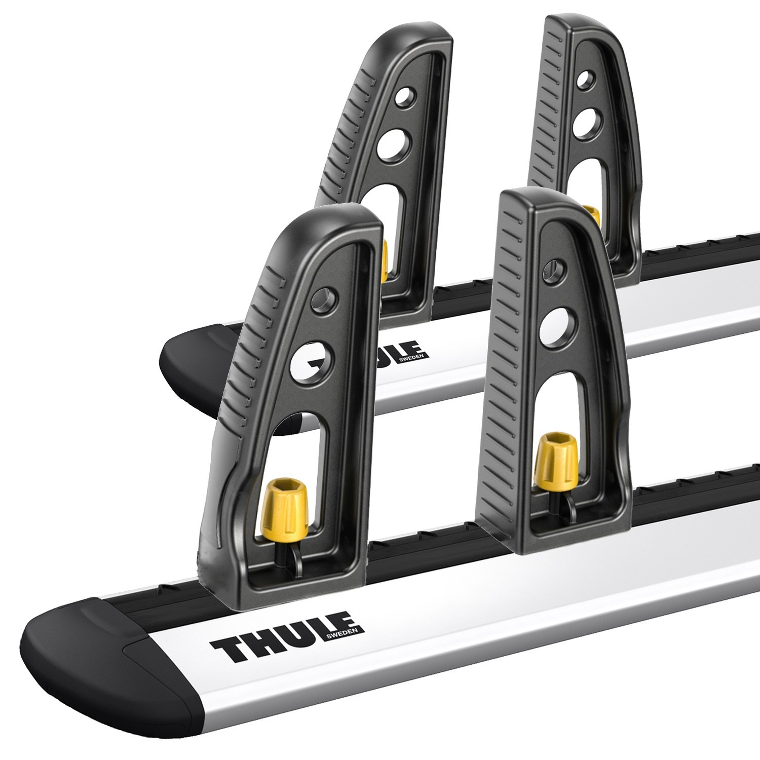 Load Stops for Thule WingBar Evo Roof Rack Bars T Track - x2 Pair