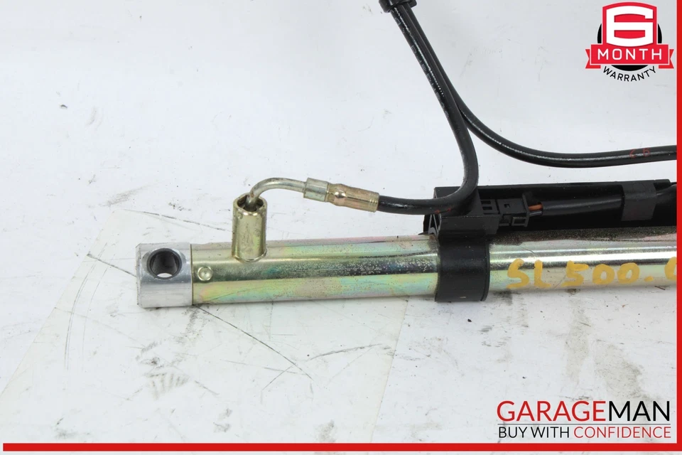 03-12 Mercedes R230 SL500 SL550 Convertible Trunk Lid Left Drive Cylinder OEM - Image 2 of 4