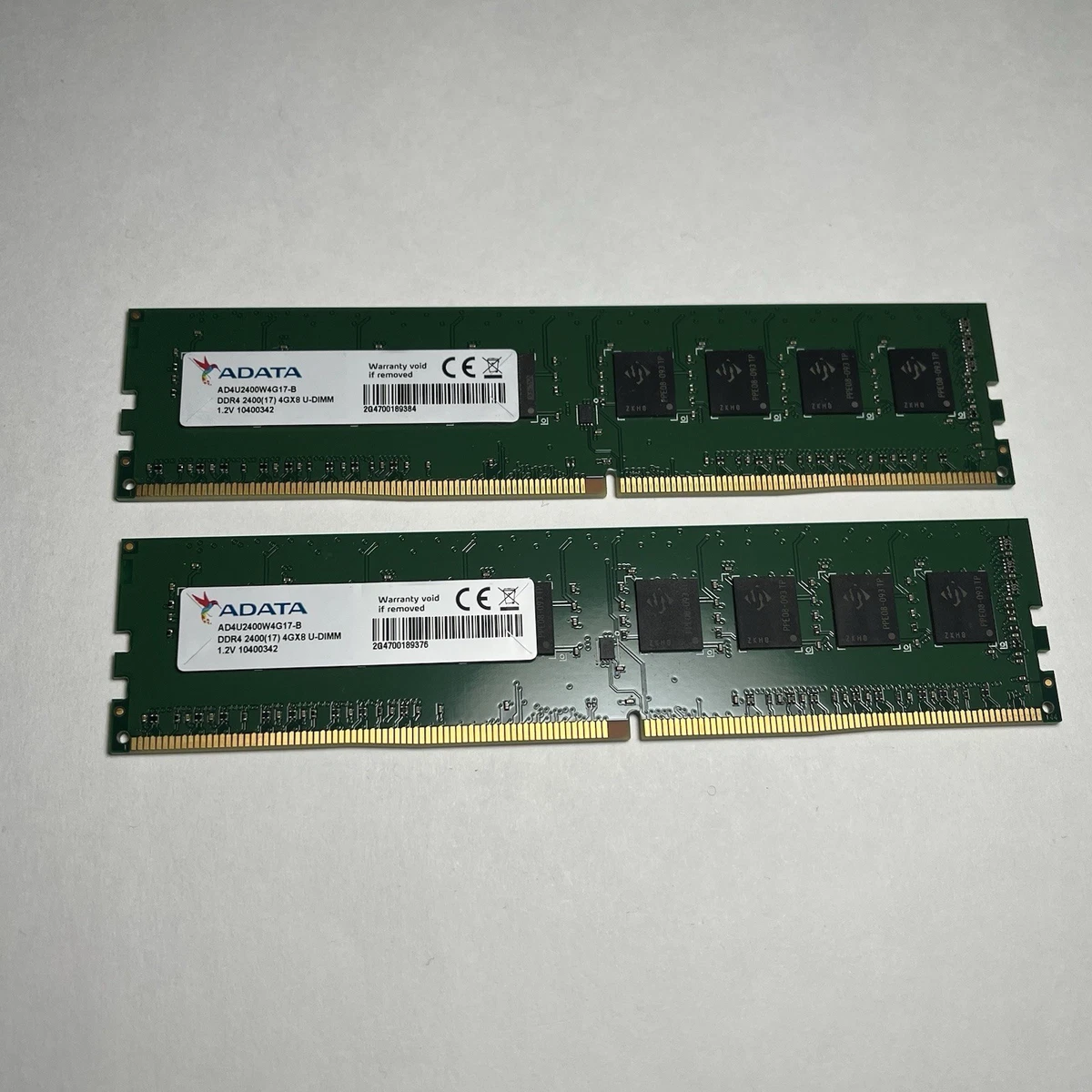 ADATA PC4-19200 (DDR4-2400) Bus Speed Computer RAM 8 GB Total